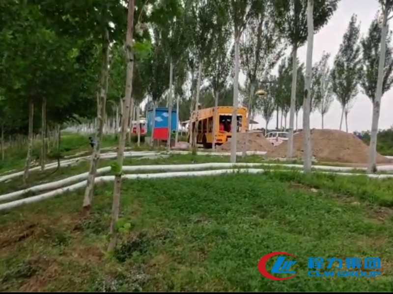 安陽應(yīng)急電源救險車遠距離多點排水現(xiàn)場
