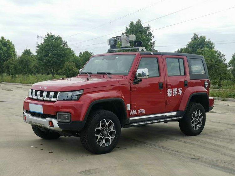 北汽四驅越野森林消防指揮車