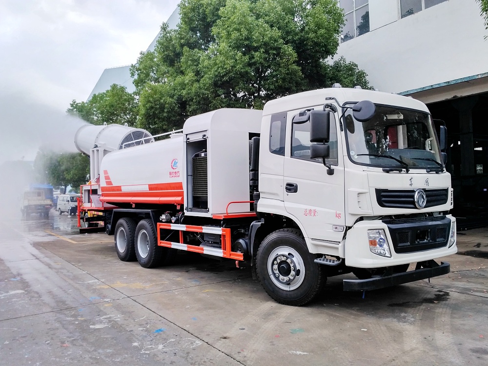 東風(fēng)隨專后雙橋霧炮車(國(guó)五16立方/50-120米霧炮)