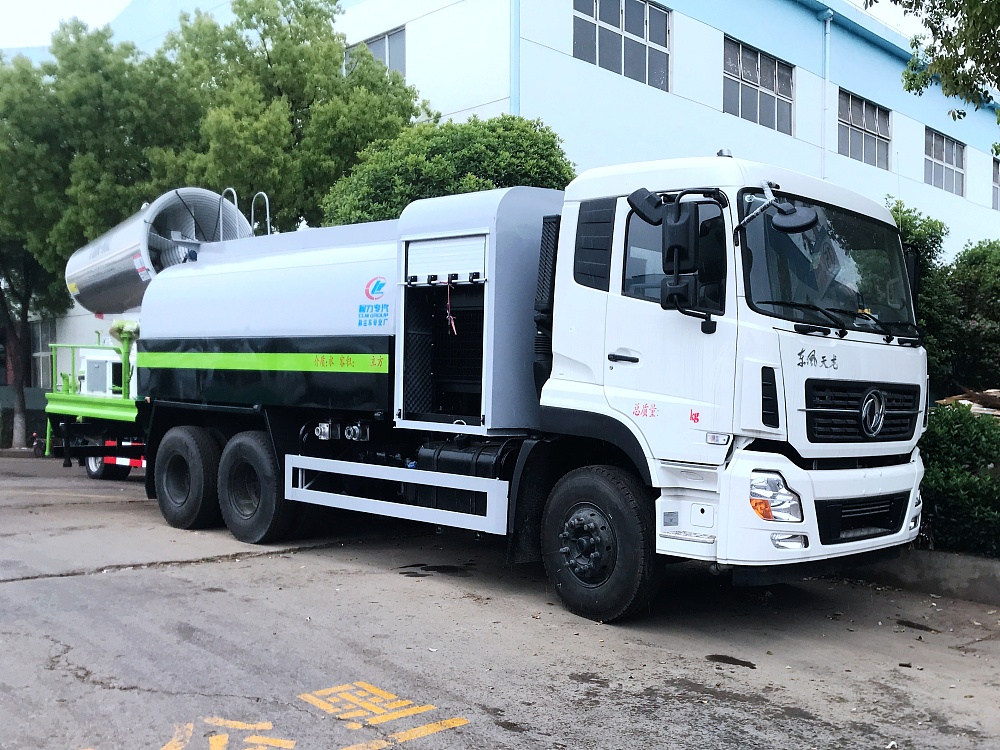 東風(fēng)天龍后雙橋霧炮車(國(guó)五16立方/50-120米霧炮)